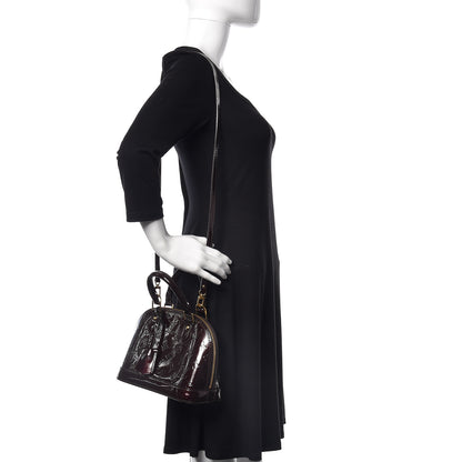 Louis Vuitton Vernis Alma BB Amarante 2 of 11