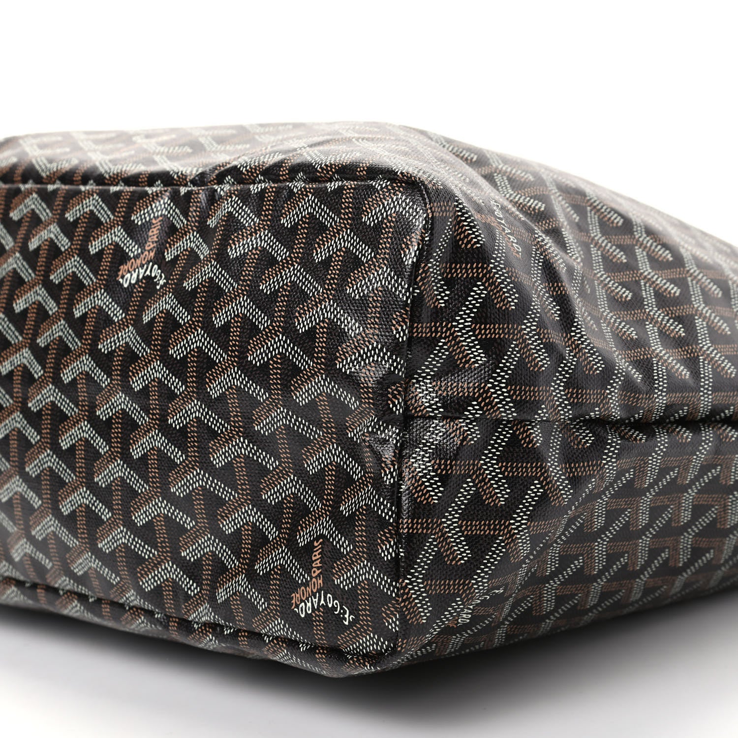 Goyard Goyardine Saint Louis PM Black Gold 7 of 8