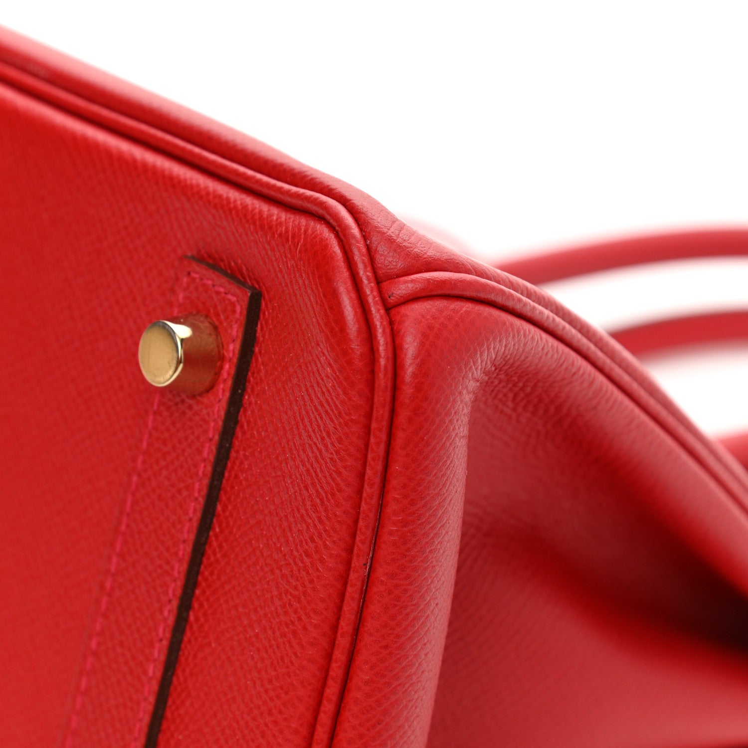 Hermes Epsom Birkin 30 Rouge Casaque 12 of 14
