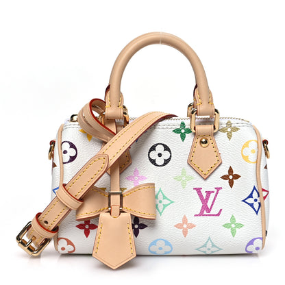 Louis Vuitton LV X TM Monogram Multicolor Nano Speedy White 1 of 10