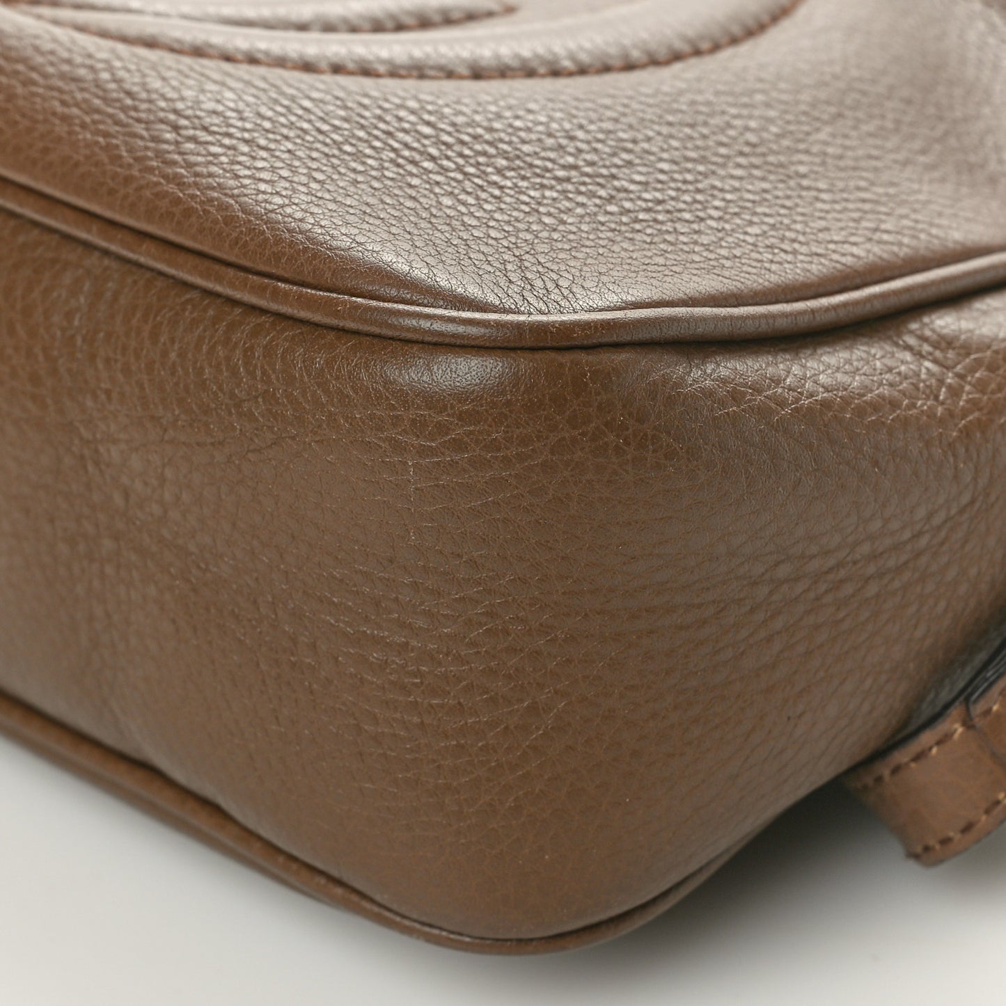 Cellarius Calfskin Small Soho Disco Bag Acero