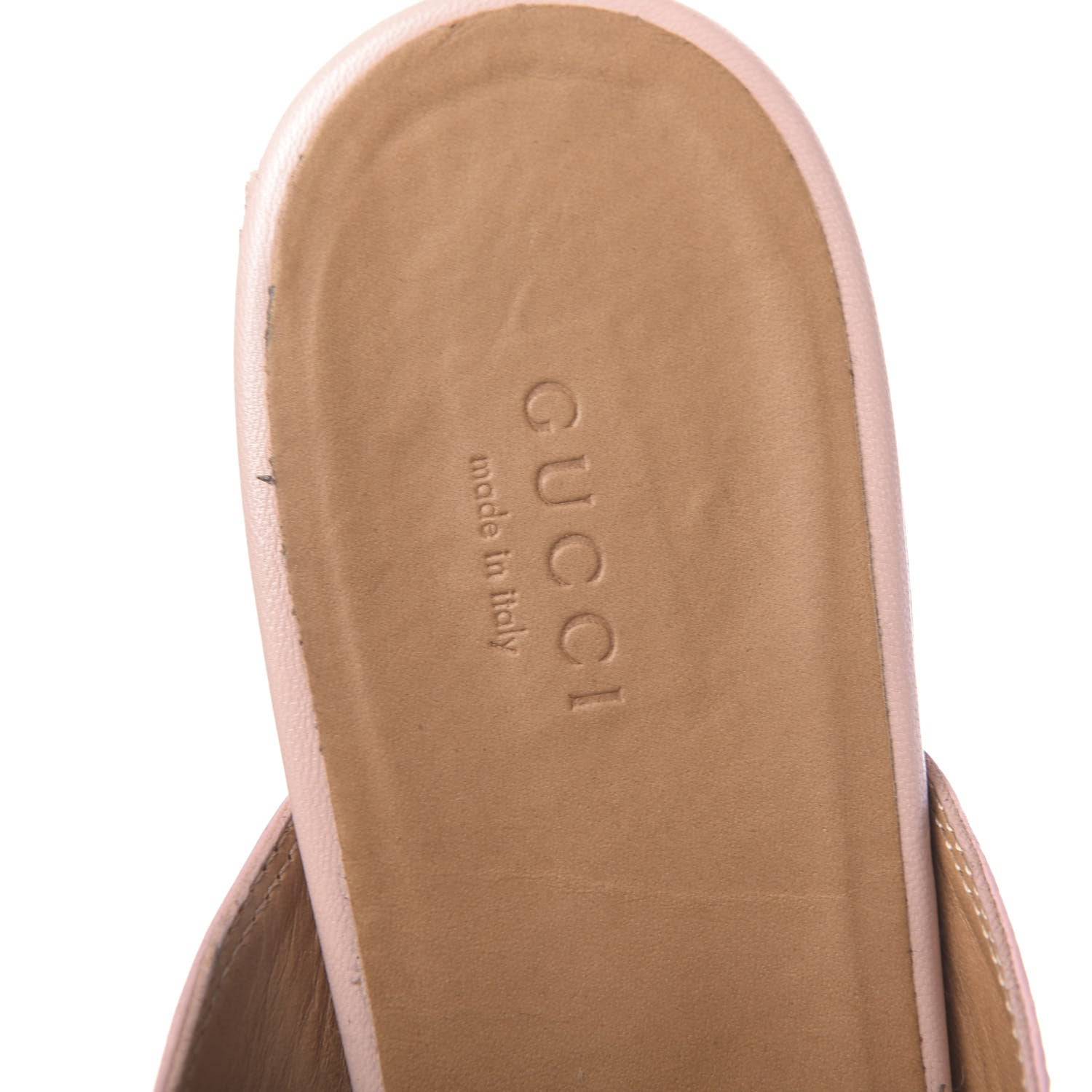 Gucci Malaga Kid Womens Princetown Slippers 40.5 Perfect Pink 6 of 11