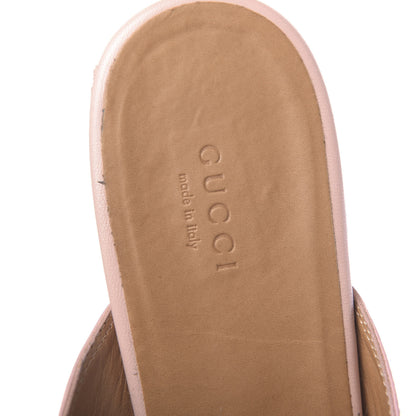 Gucci Malaga Kid Womens Princetown Slippers 40.5 Perfect Pink 6 of 11