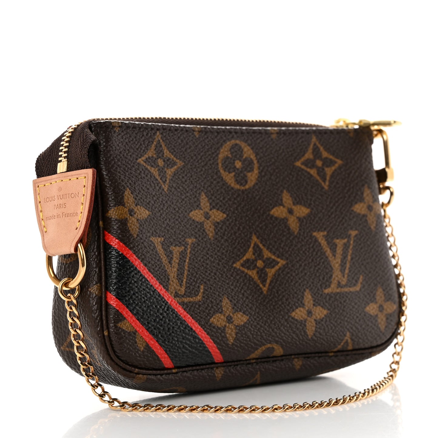 Monogram My LV Heritage Mini Pochette Accessories Rouge Black