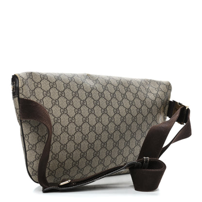 Gucci GG Supreme Monogram Belt Bag Dark Brown 2 of 7