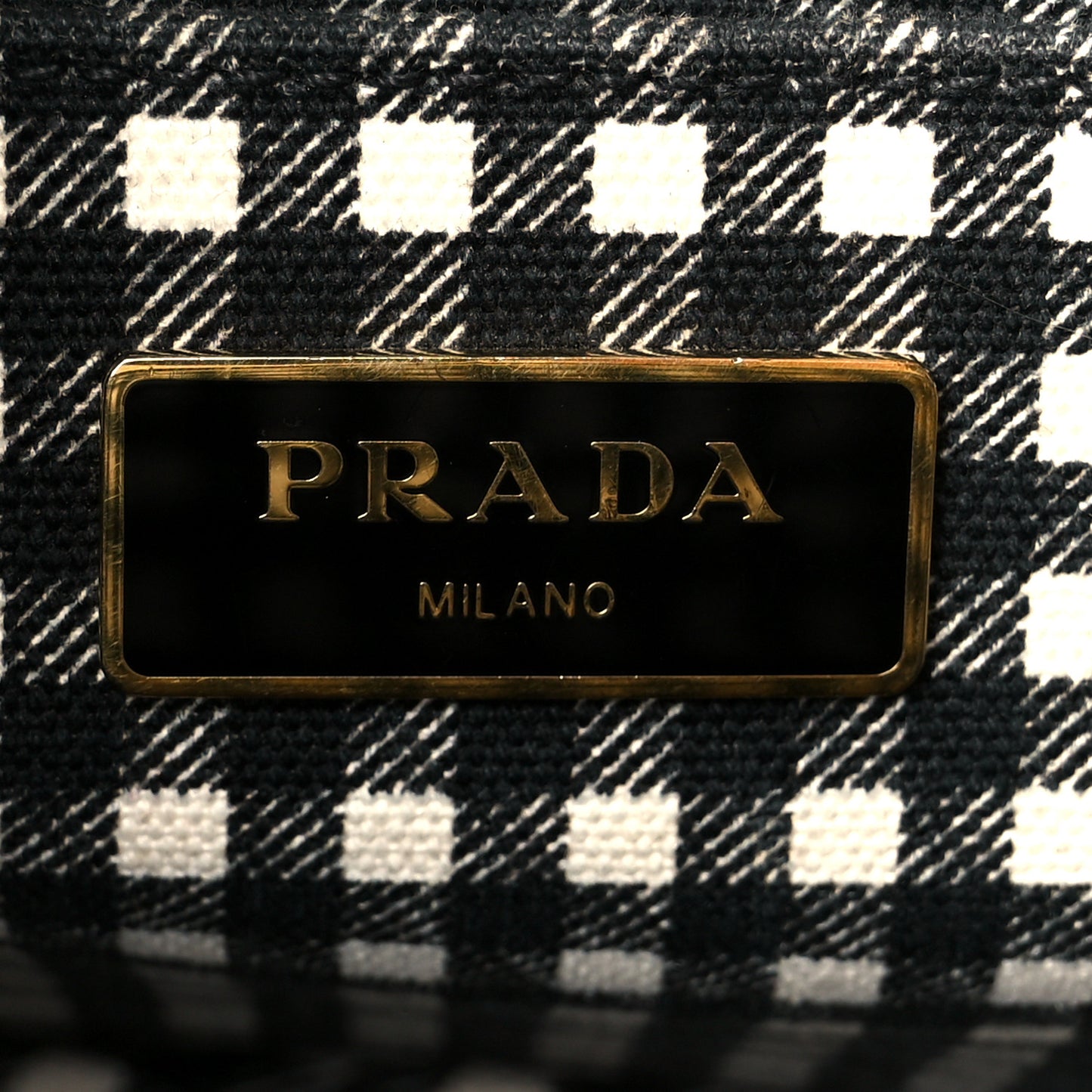 Canapa Small Logo Tote Black Talco