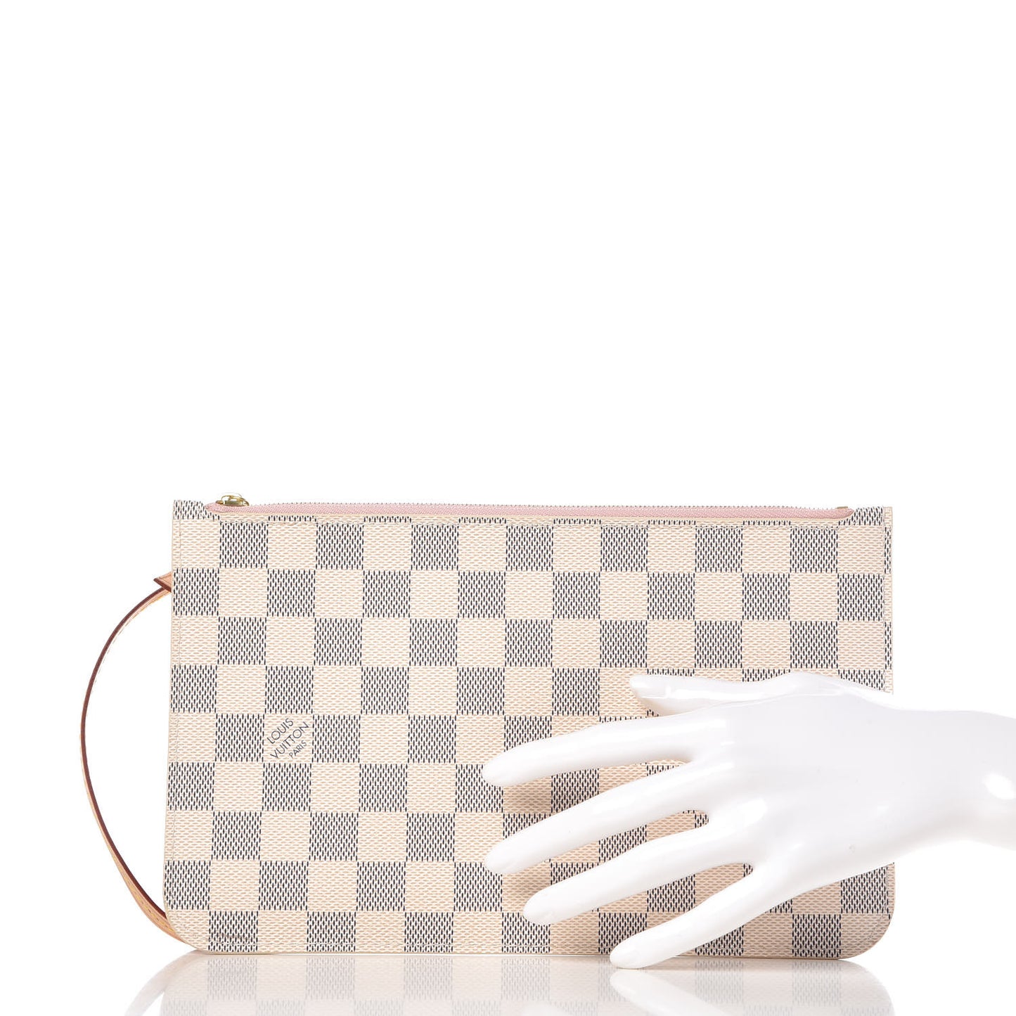 Damier Azur Neverfull MM GM Pochette Rose Ballerine