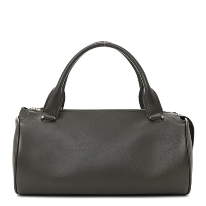 The Row Grained Saddle Calfskin Edith Bag Elephant 1 of 9