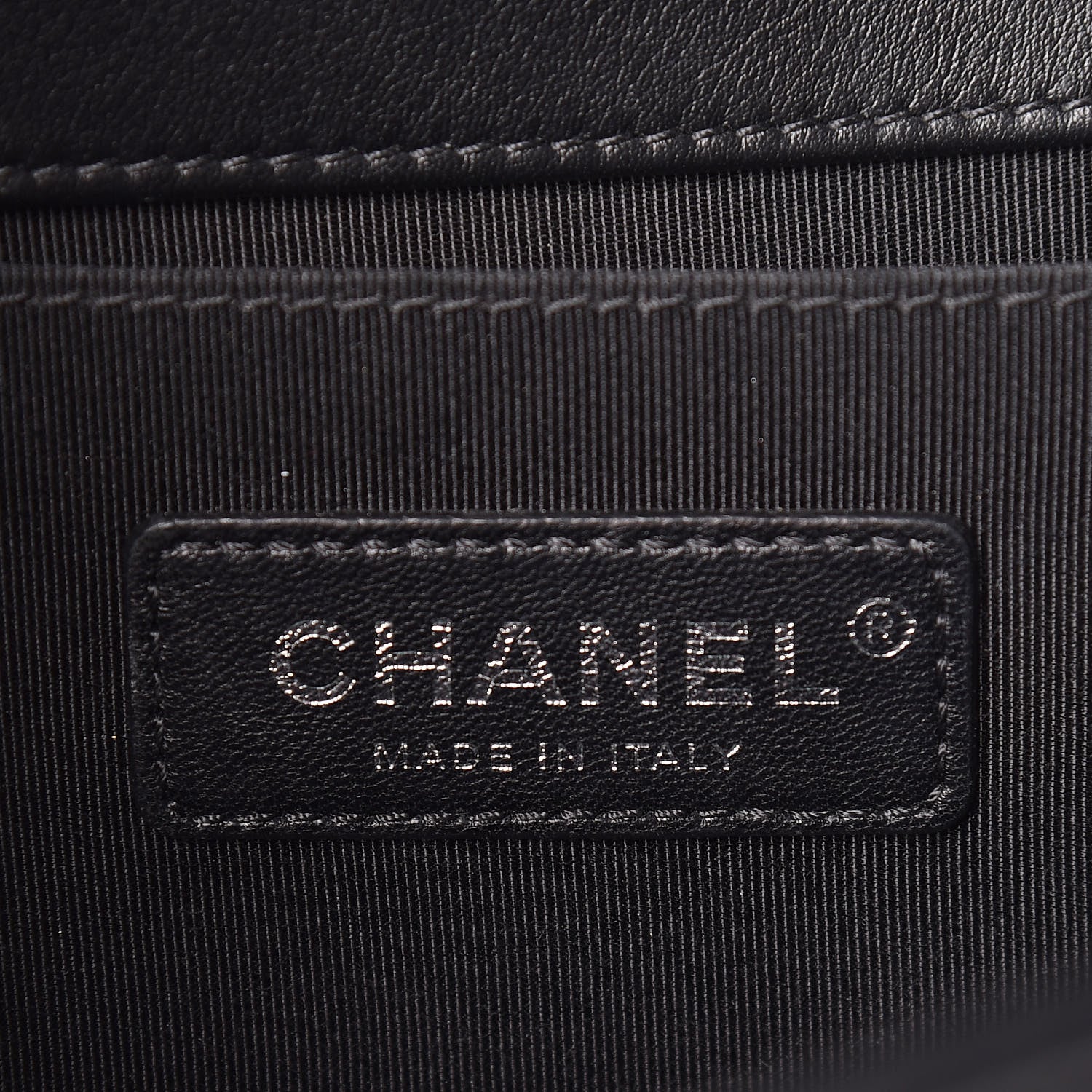 Chanel Calfskin Quilted Medium Boy Flap Black 10 of 18