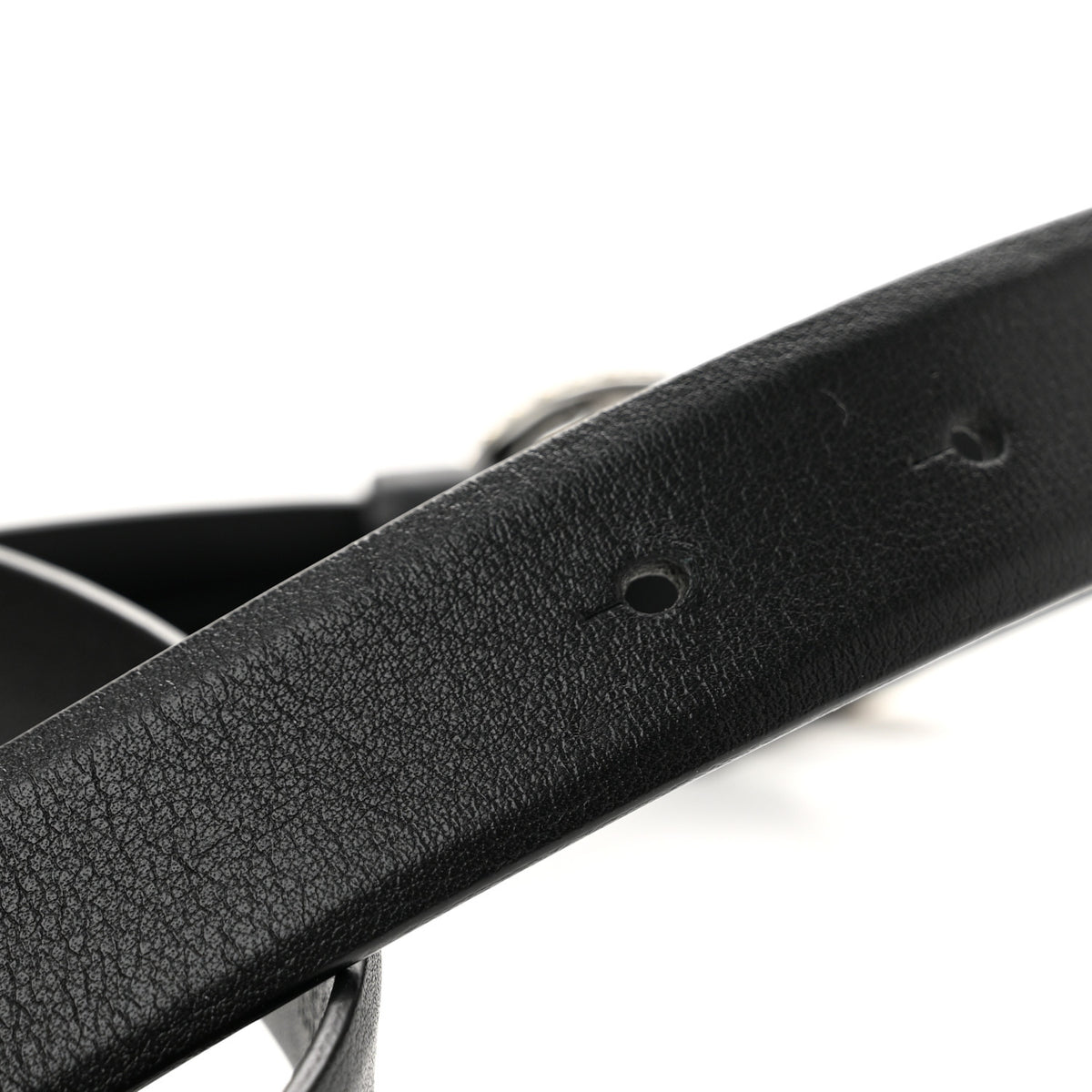 Calfskin CC Heart Belt 85 34 Black
