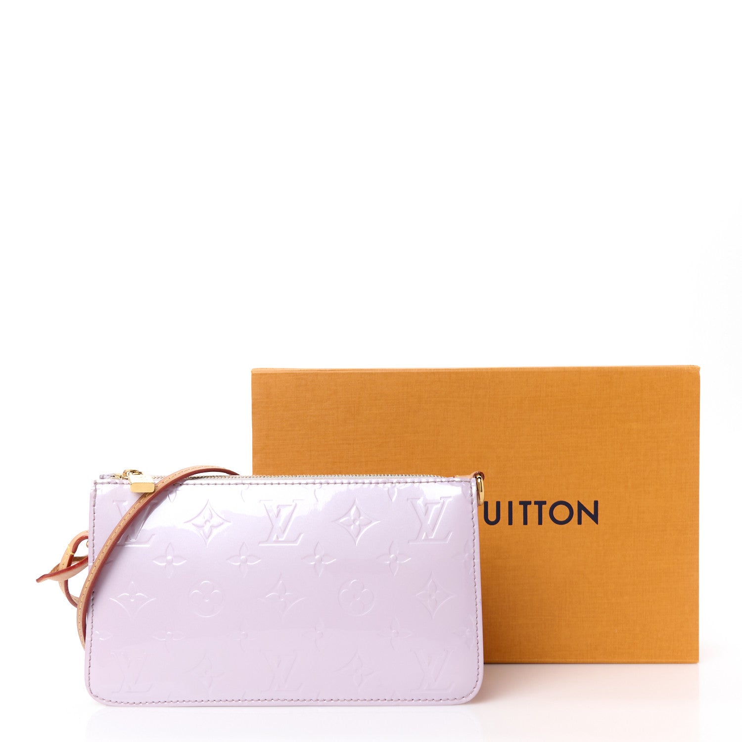 Louis Vuitton Vernis Lexington Pochette Glossy Lilac 10 of 10