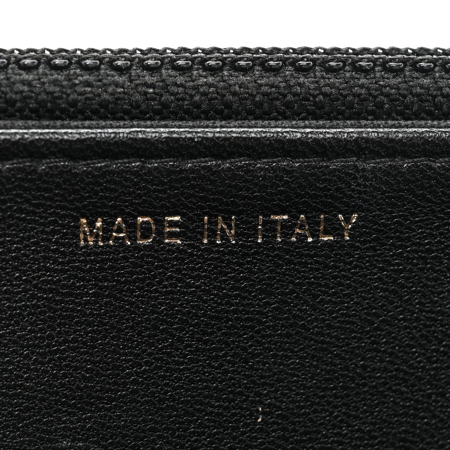 Lambskin Quilted Trendy CC Wallet On Chain WOC Black