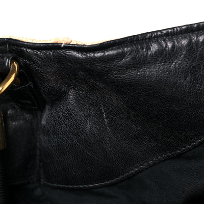 Saint Laurent Raffia Large Roady Natural Brown 14 of 18