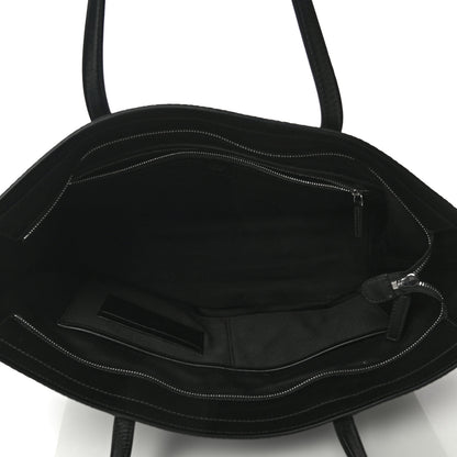 MCM Gradation Visetos Medium Anya Shopper Tote Black 5 of 9