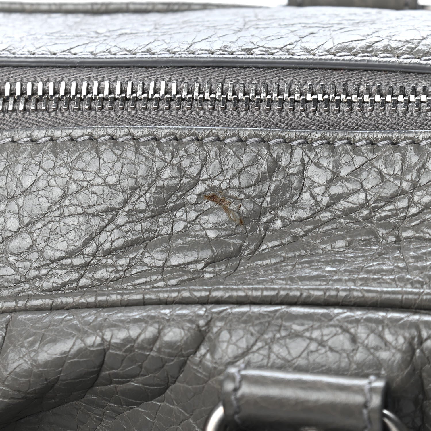 Balenciaga Agneau Classic Hardware Mens Mini Folder Gris Fumee 10 of 11