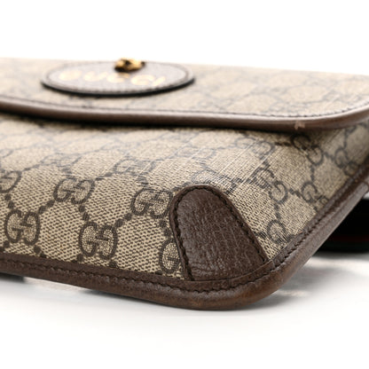 Gucci GG Supreme Monogram Neo Vintage Web Belt Bag Brown 10 of 15