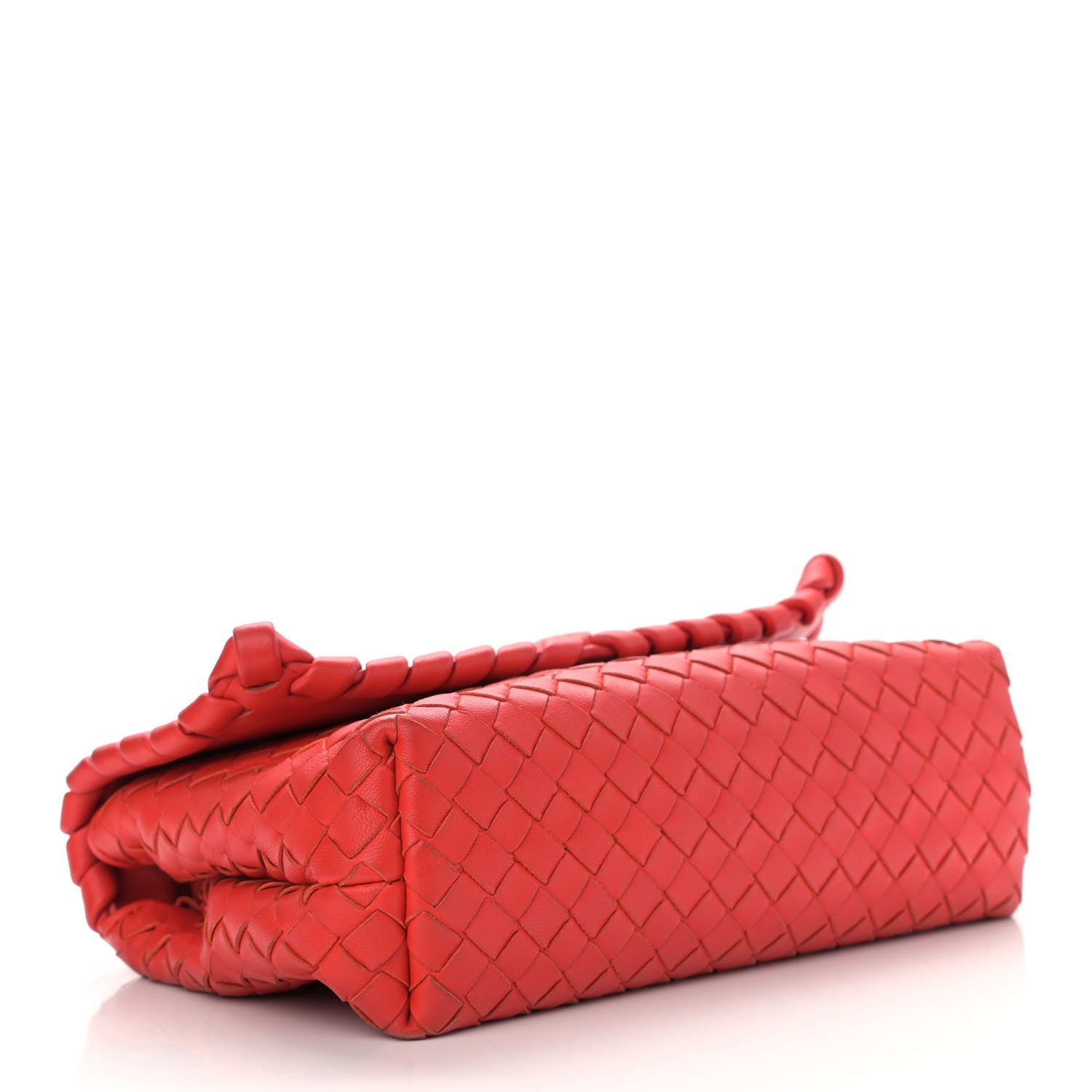 Bottega Veneta Nappa Intrecciato Baby Olimpia Shoulder Bag Vesuvio 4 of 9