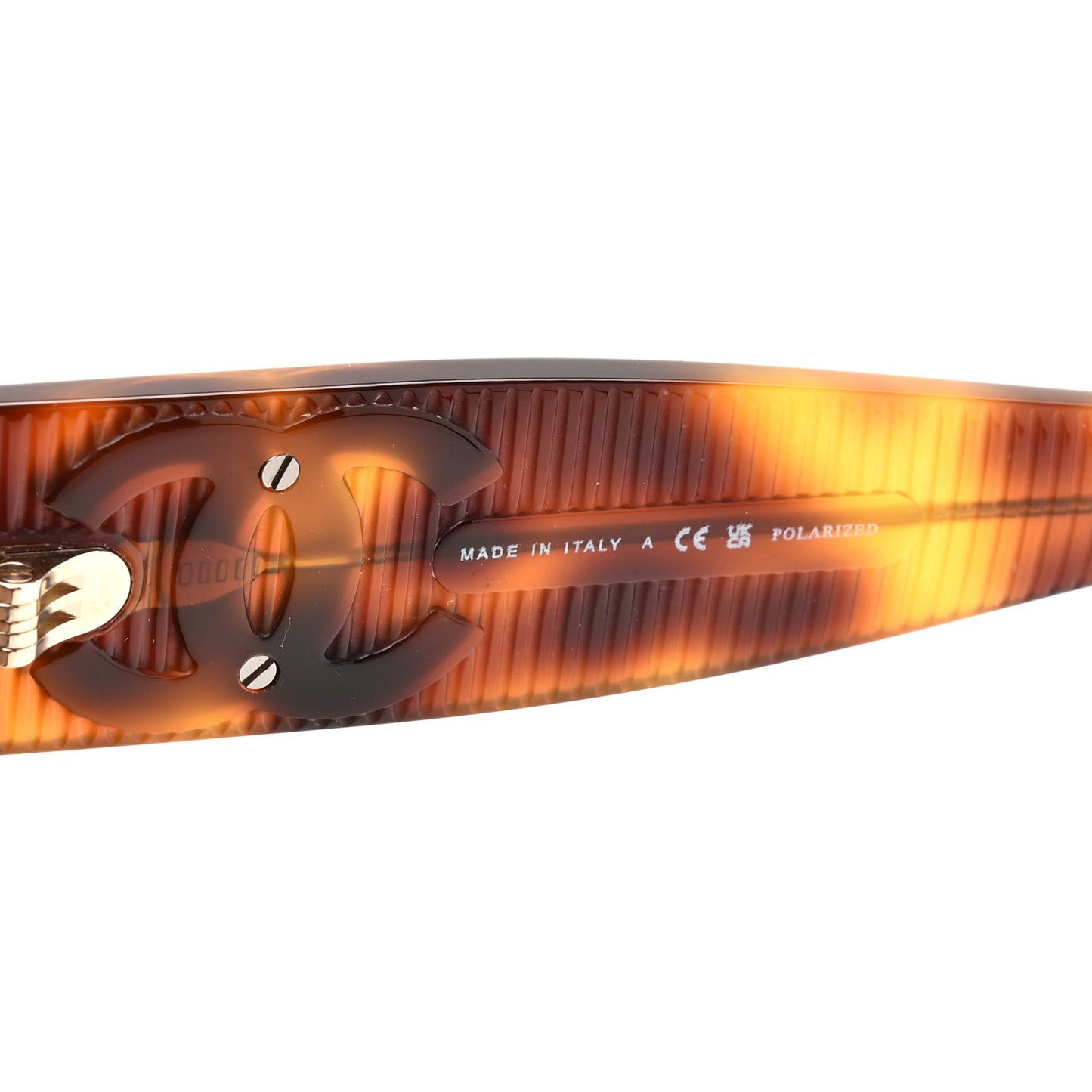 Square Polarized CC Sunglasses 5494 Tortoise Brown