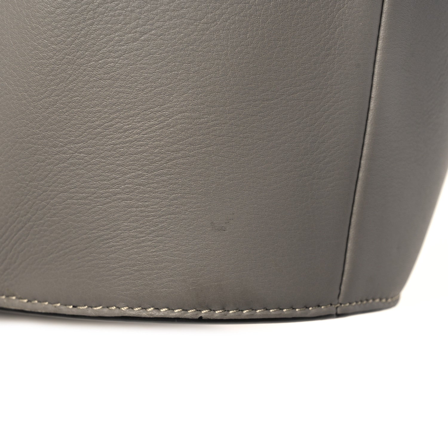 Loewe Calfskin Large Elephant Crossbody Bag Grey 10 of 13