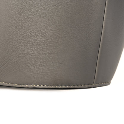 Loewe Calfskin Large Elephant Crossbody Bag Grey 10 of 13