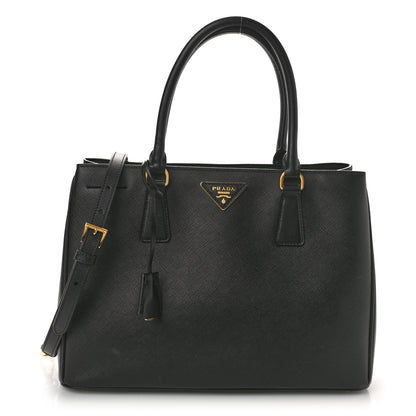 Prada Saffiano Lux Medium Tote Black 1 of 9