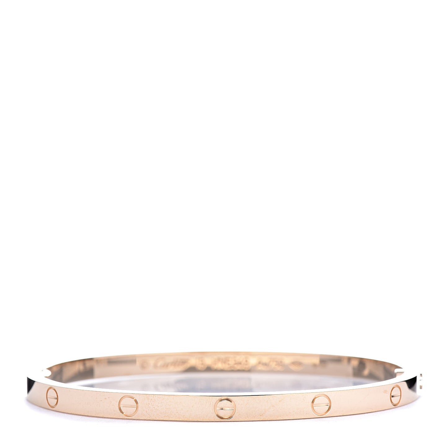 18K Yellow Gold Small LOVE Bracelet 15