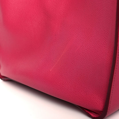 Celine Grained Calfskin Medium Phantom Luggage Fuchsia 14 of 14