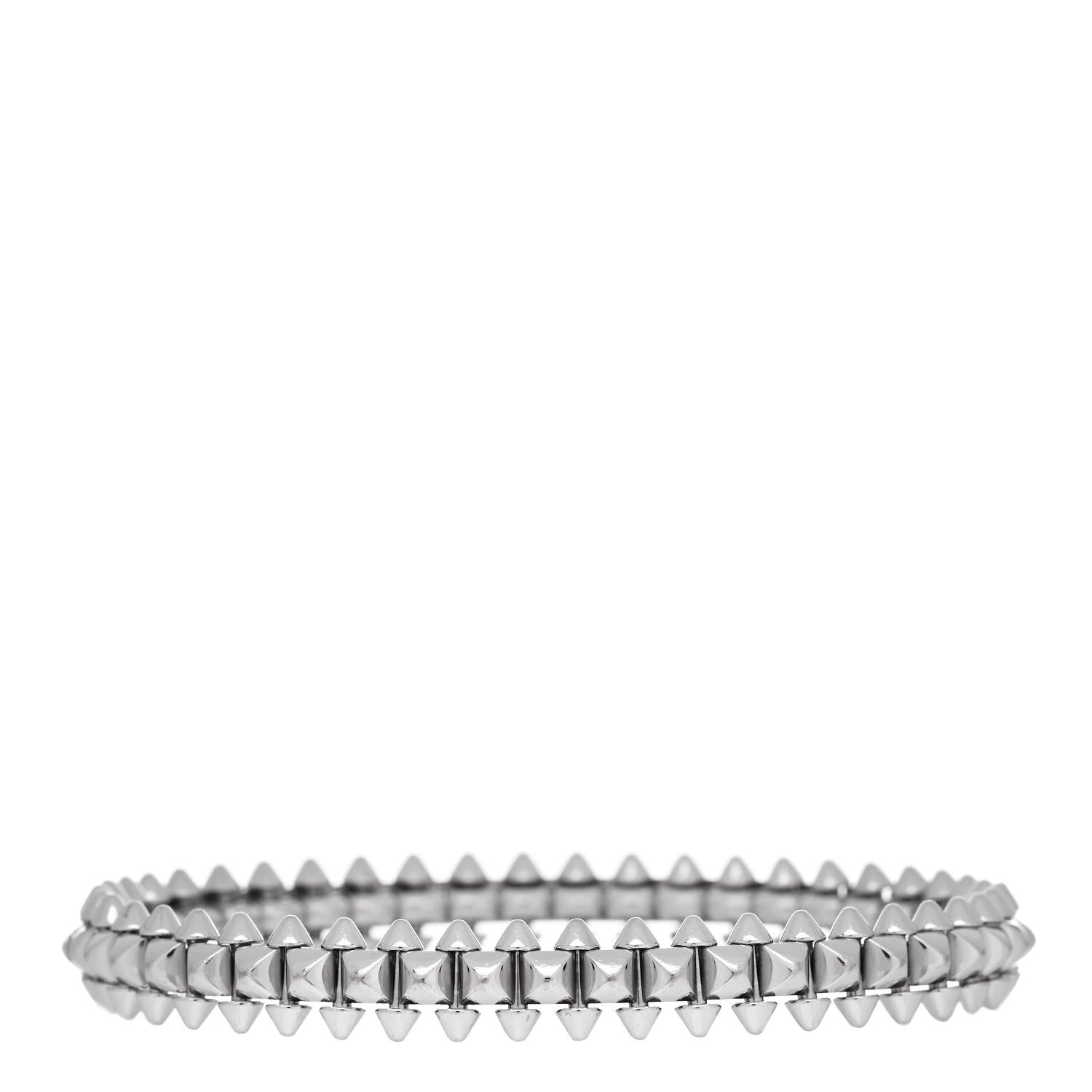 Cartier 18K White Gold Medium Clash De Cartier Bracelet 16 1 of 4