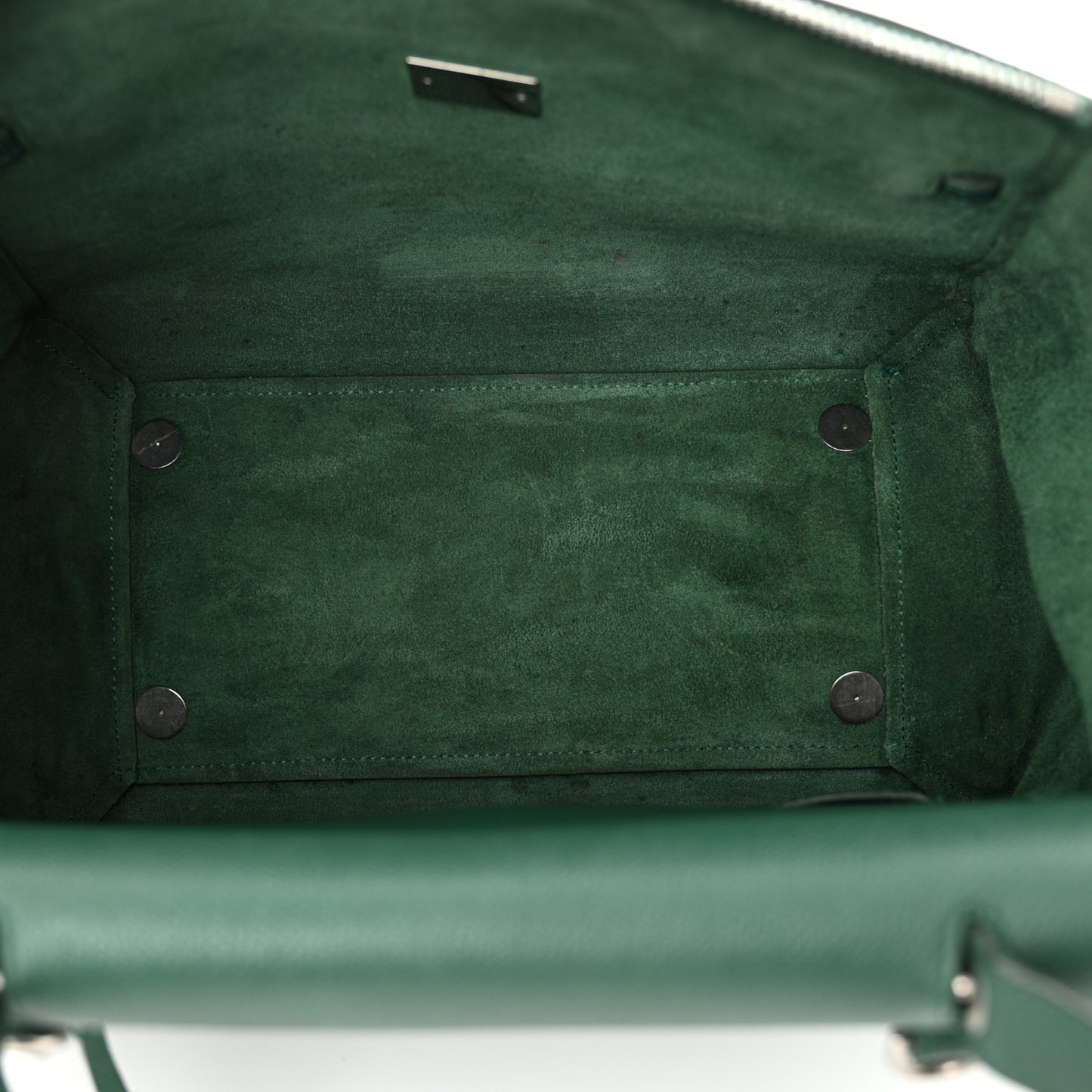 Grained Calfskin Mini Belt Bag Forest