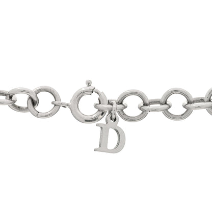 Christian Dior Crystal Heart and Key Necklace 3 of 3