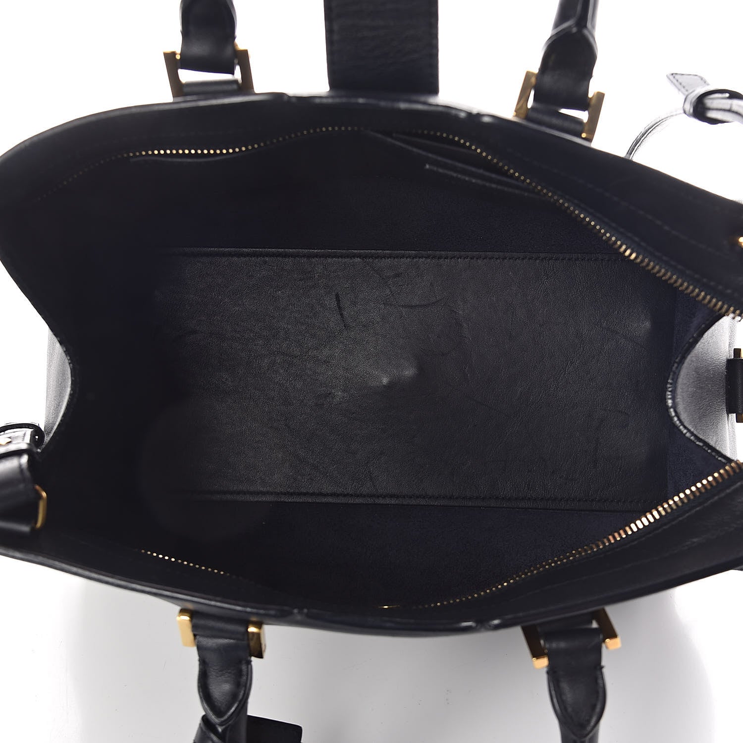 Saint Laurent Calfskin Small Classic Y Cabas Navy Blue 5 of 8