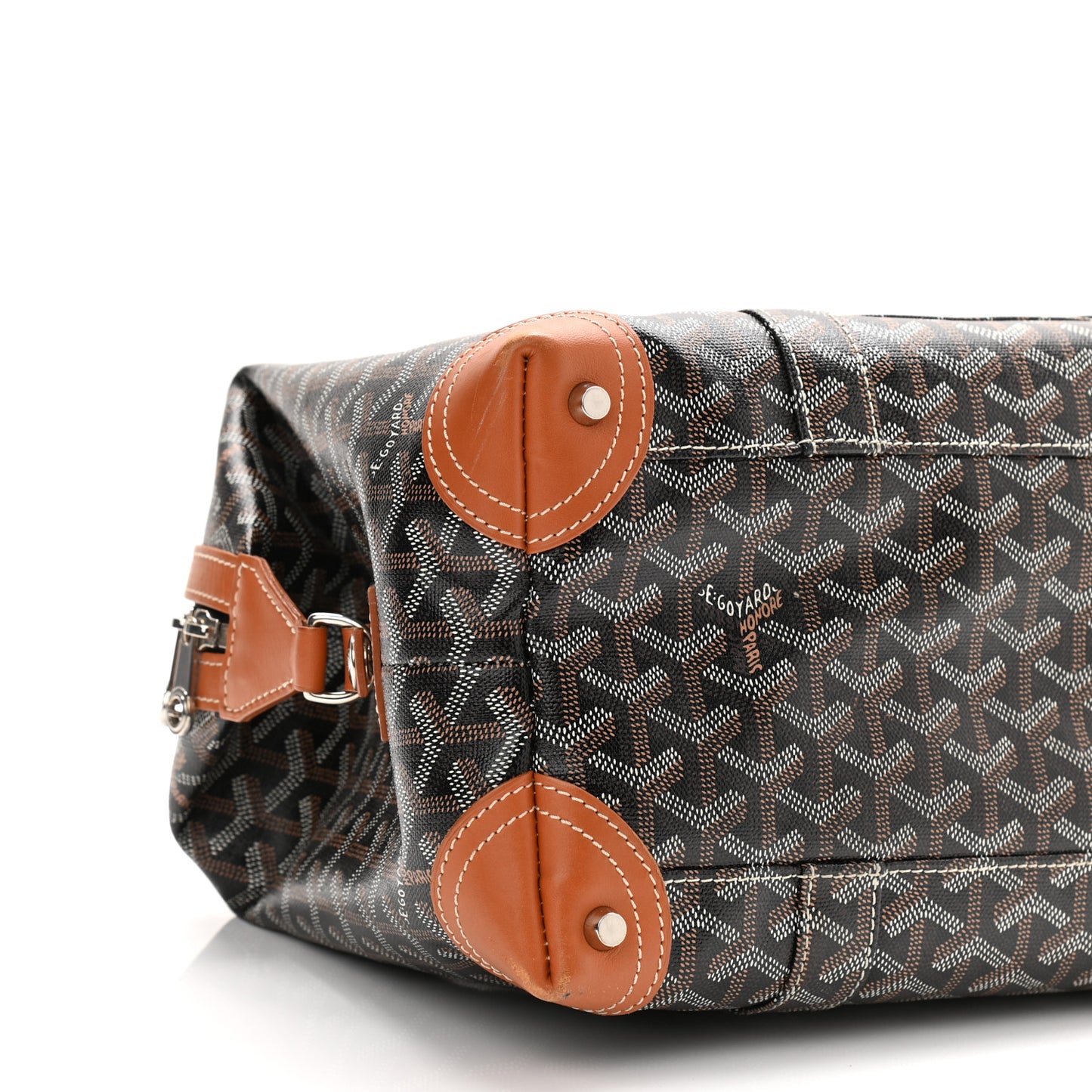 Goyardine Boeing 30 Black Gold