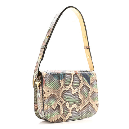 Gucci Snakeskin Horsebit 1955 Shoulder Bag Multicolor 3 of 13