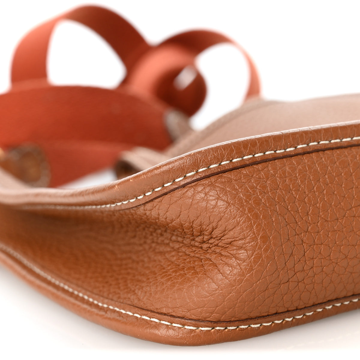 Hermes Taurillon Clemence Amazone Evelyne TPM Gold Cuivre 9 of 10