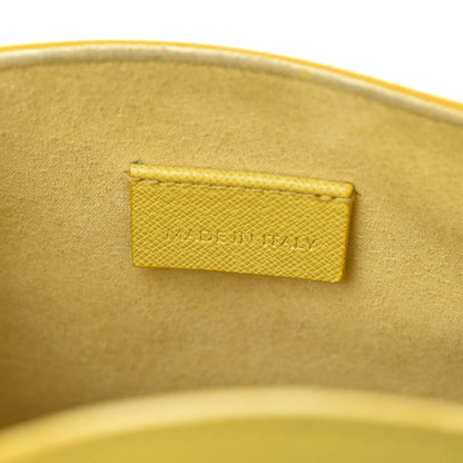 Alexander McQueen Calfskin Mini Heroine Yellow 7 of 12