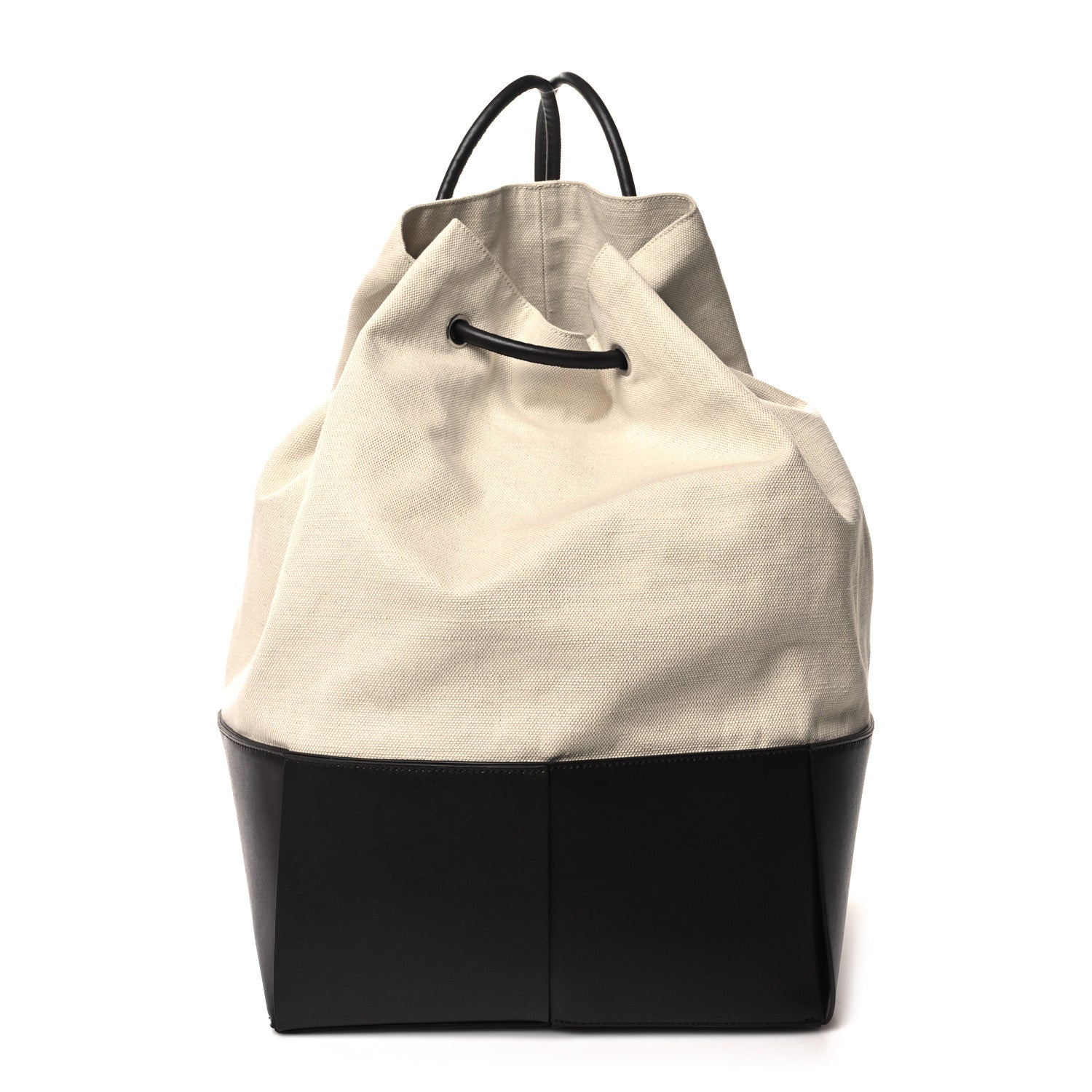 Bottega Veneta Canvas Calfskin Intrecciato Arco Sailor Backpack Natural Fondant 1 of 10