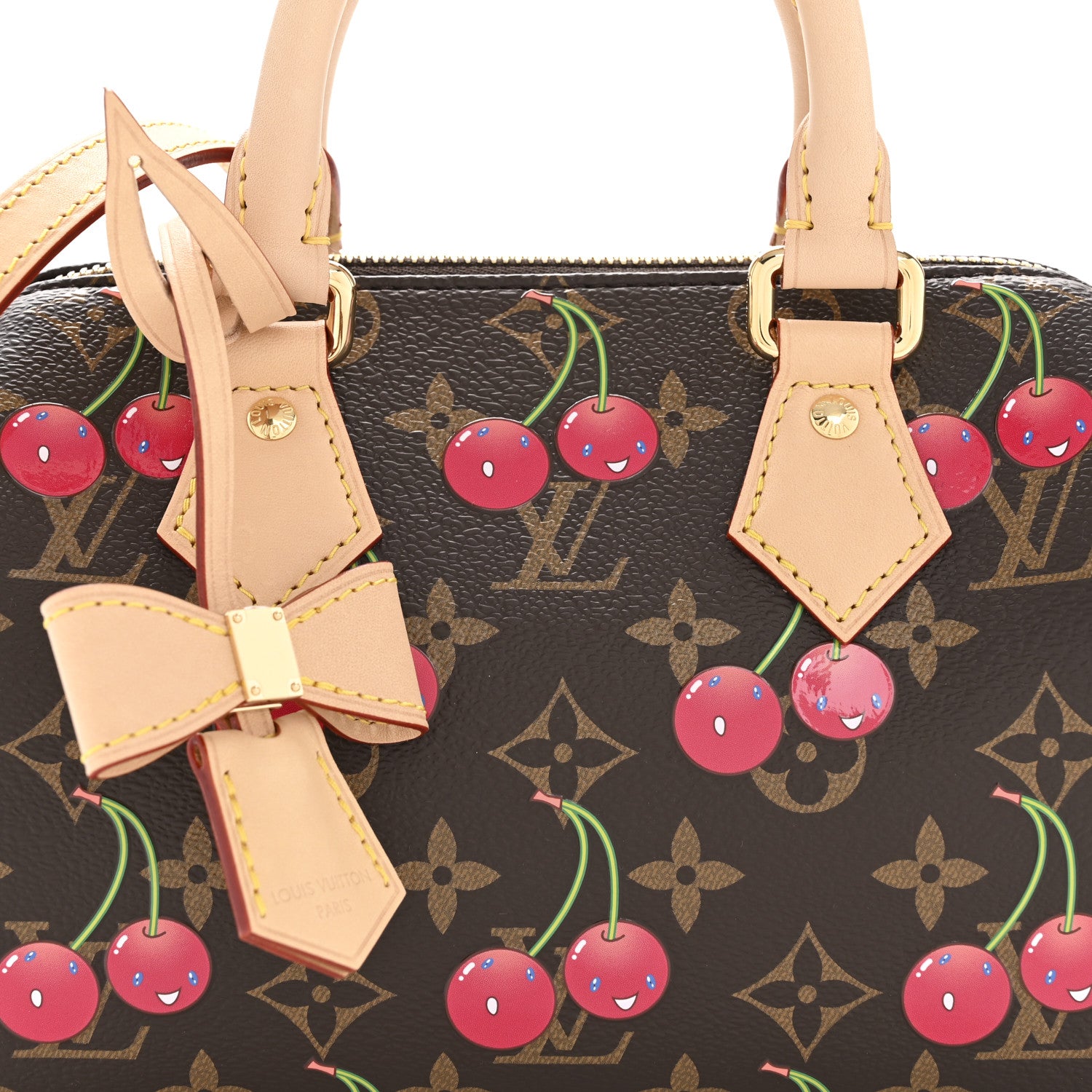 Louis Vuitton LV X TM Monogram Cerises Speedy Bandouliere 20 7 of 9