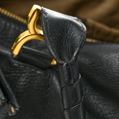Chloe Calfskin Large Marcie Satchel Black 18 of 22