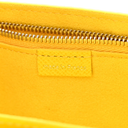 Louis Vuitton LV x YK Epi Infinity Dots Twist Belt Chain Wallet Yellow Black 7 of 12