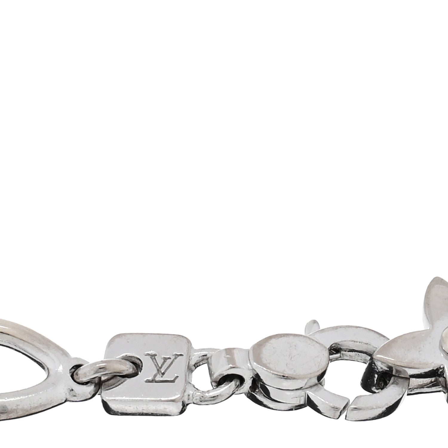 Louis Vuitton 18k White Yellow Gold Idylle Blossom Link Bracelet 2 of 3