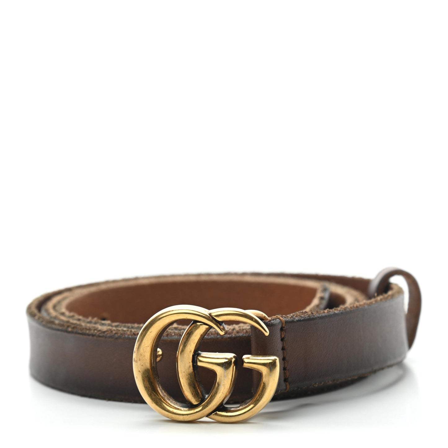 Faded Calfskin Double G 20mm Belt 85 34 Cuir