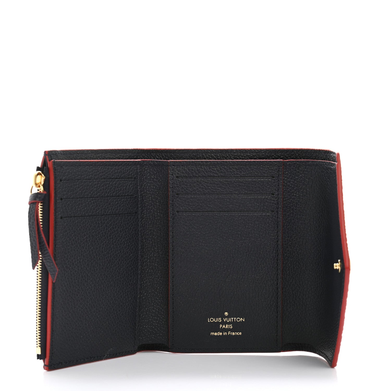 Louis Vuitton Empreinte Victorine Wallet Marine Rouge 5 of 7