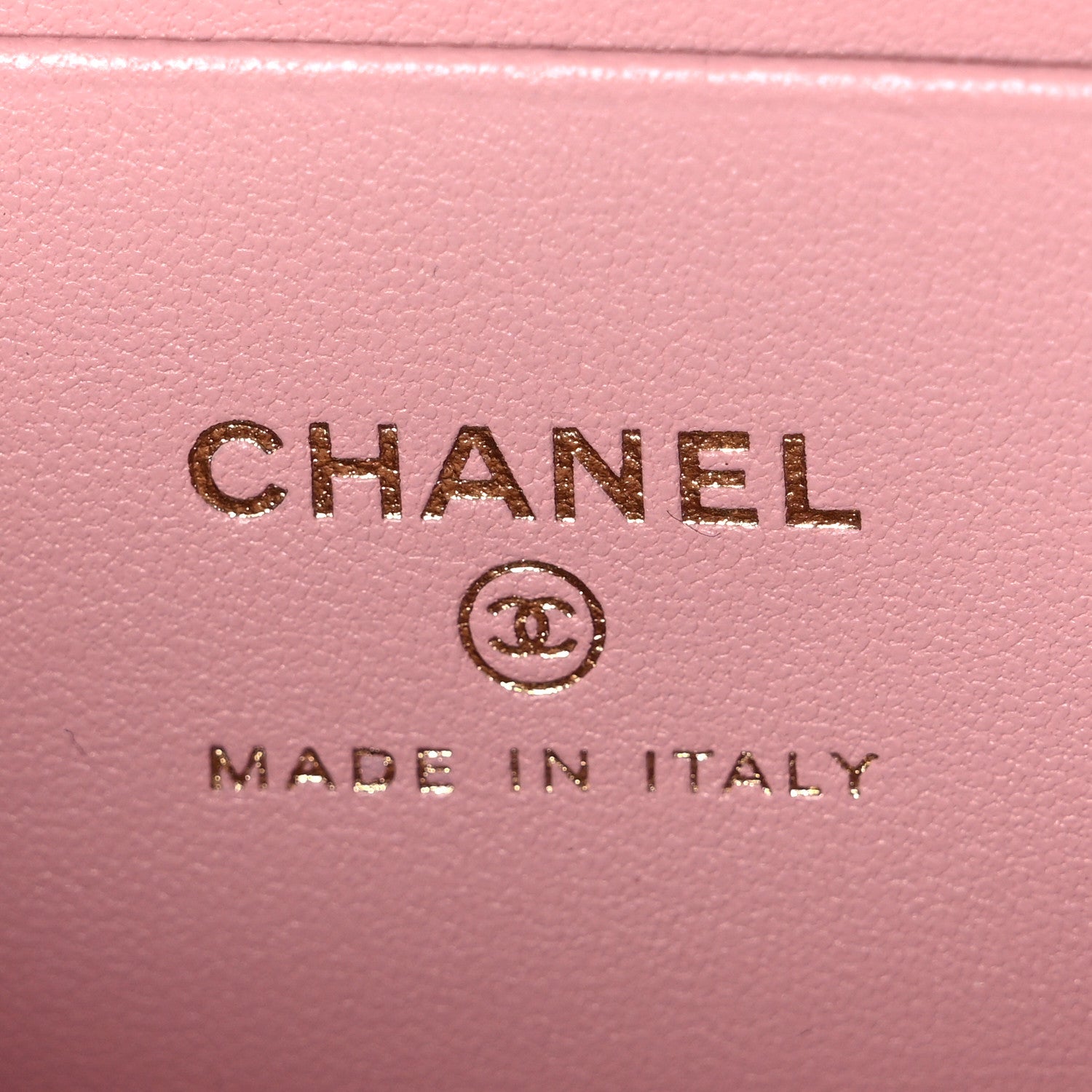 Chanel Calfskin Crocodile Embossed Crococo Exoticoco Vanity With Chain Light Pink 6 of 11