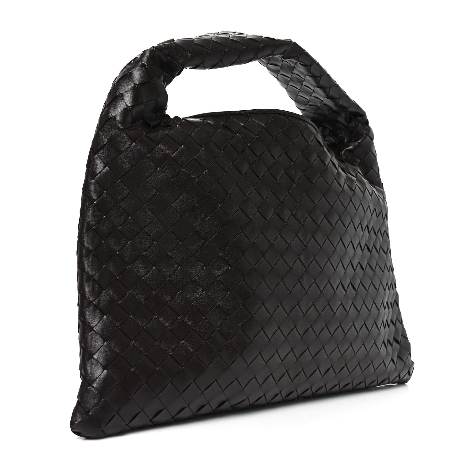 Bottega Veneta Calfskin Intrecciato Small Hop Fondant 2 of 12