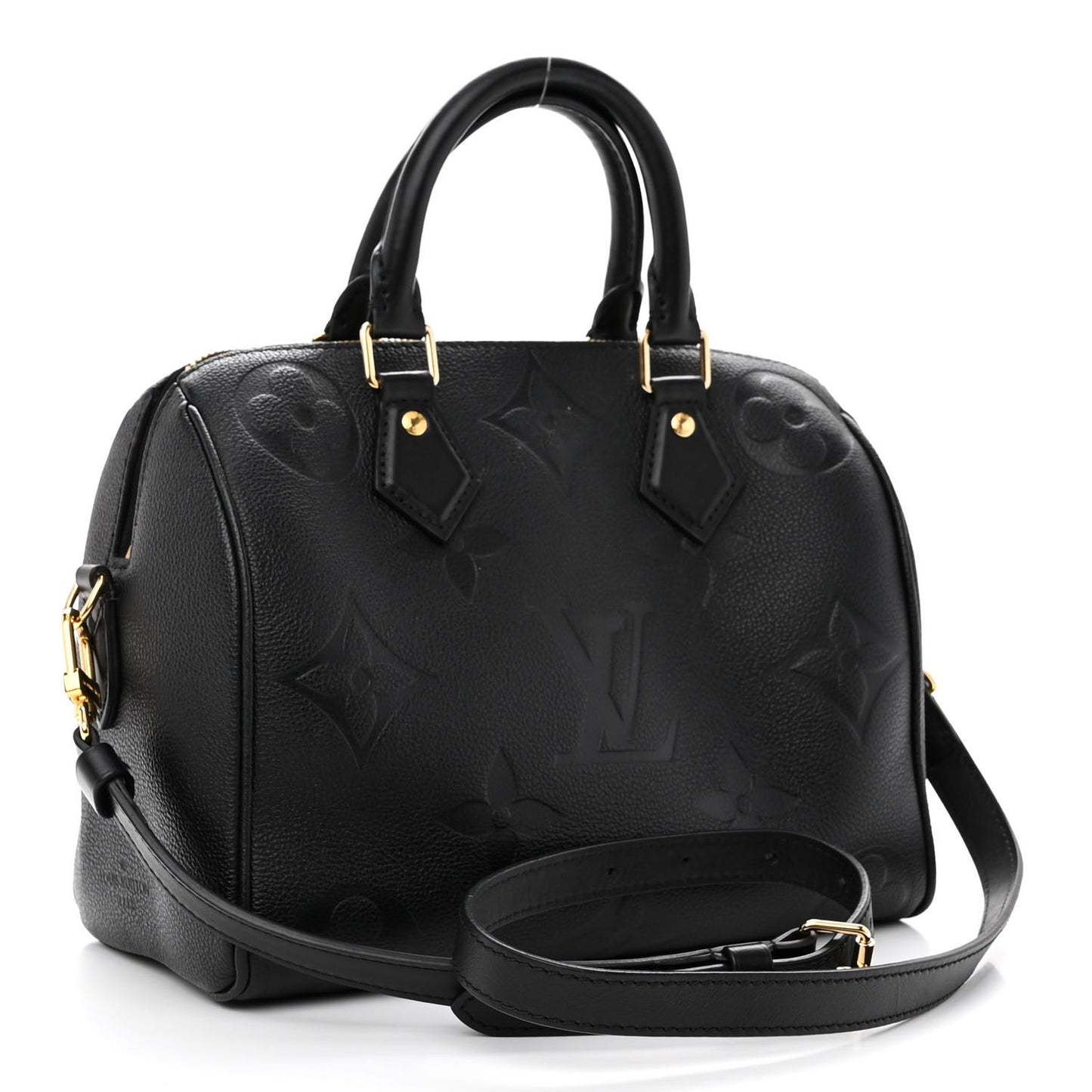Empreinte Monogram Giant Speedy Bandouliere 25 Black