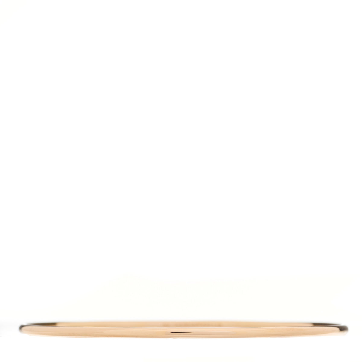 18K Rose Gold 2mm Bangle Bracelet