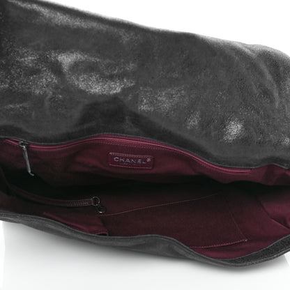 Chanel Goatskin Quilted Large Gentle Boy Flap Black 5 of 9