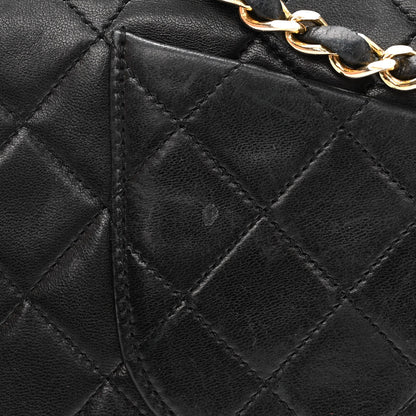 Chanel Lambskin Quilted Small Double Flap Black 13 of 15