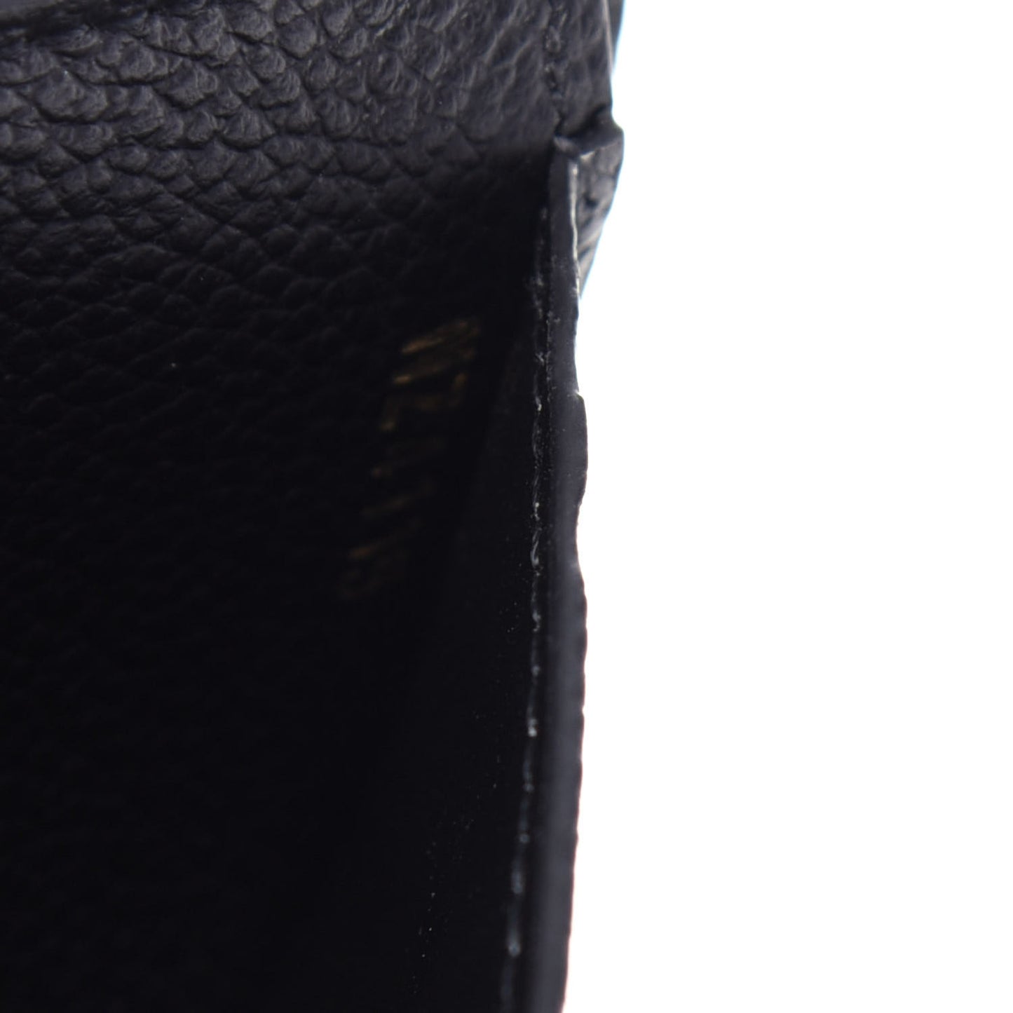 Empreinte Zipper Card Holder Black