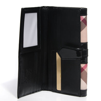 Burberry Nova Check Penrose Continental Wallet Black 7 of 7